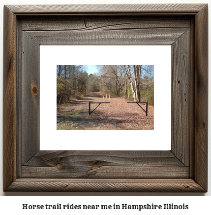 horse trail rides near me in Hampshire, Illinois